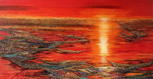 Abstract Landscape Paintings: The Fusion of Nature and Imagination