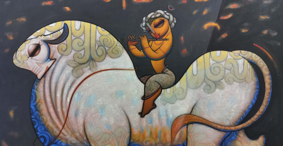 Little Krishna Paintings: A Symbol of Innocence and Divine Love