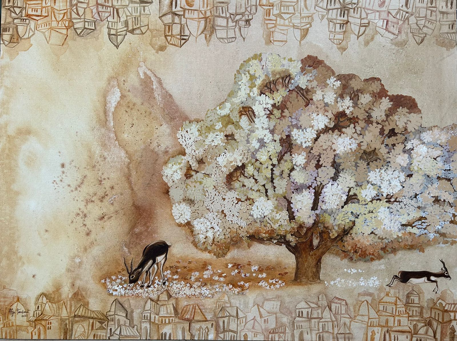 Glimpses of Elsewhere by Afza Tamkanat 