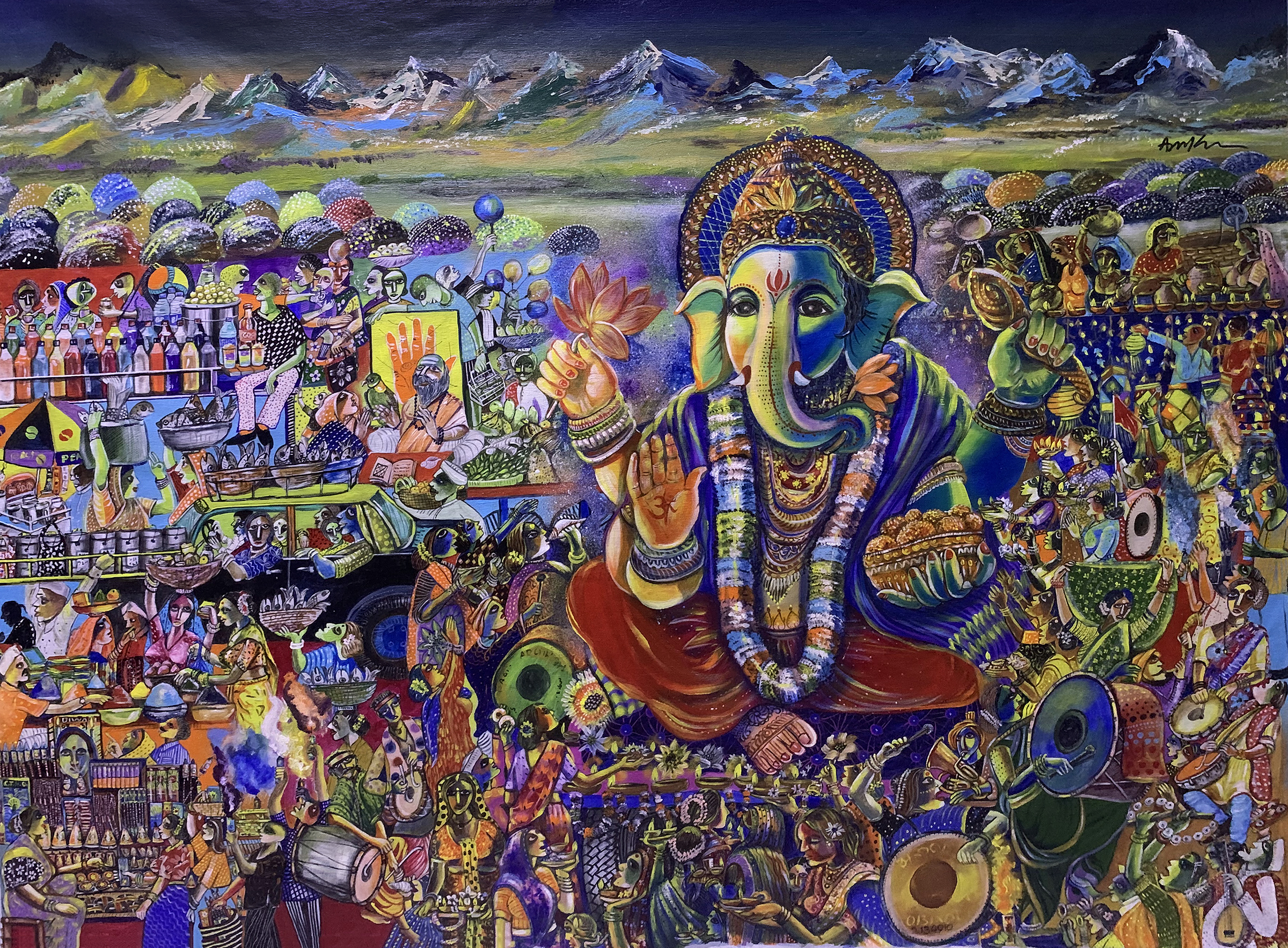 Festival Market by Arun Kumar Mishra 