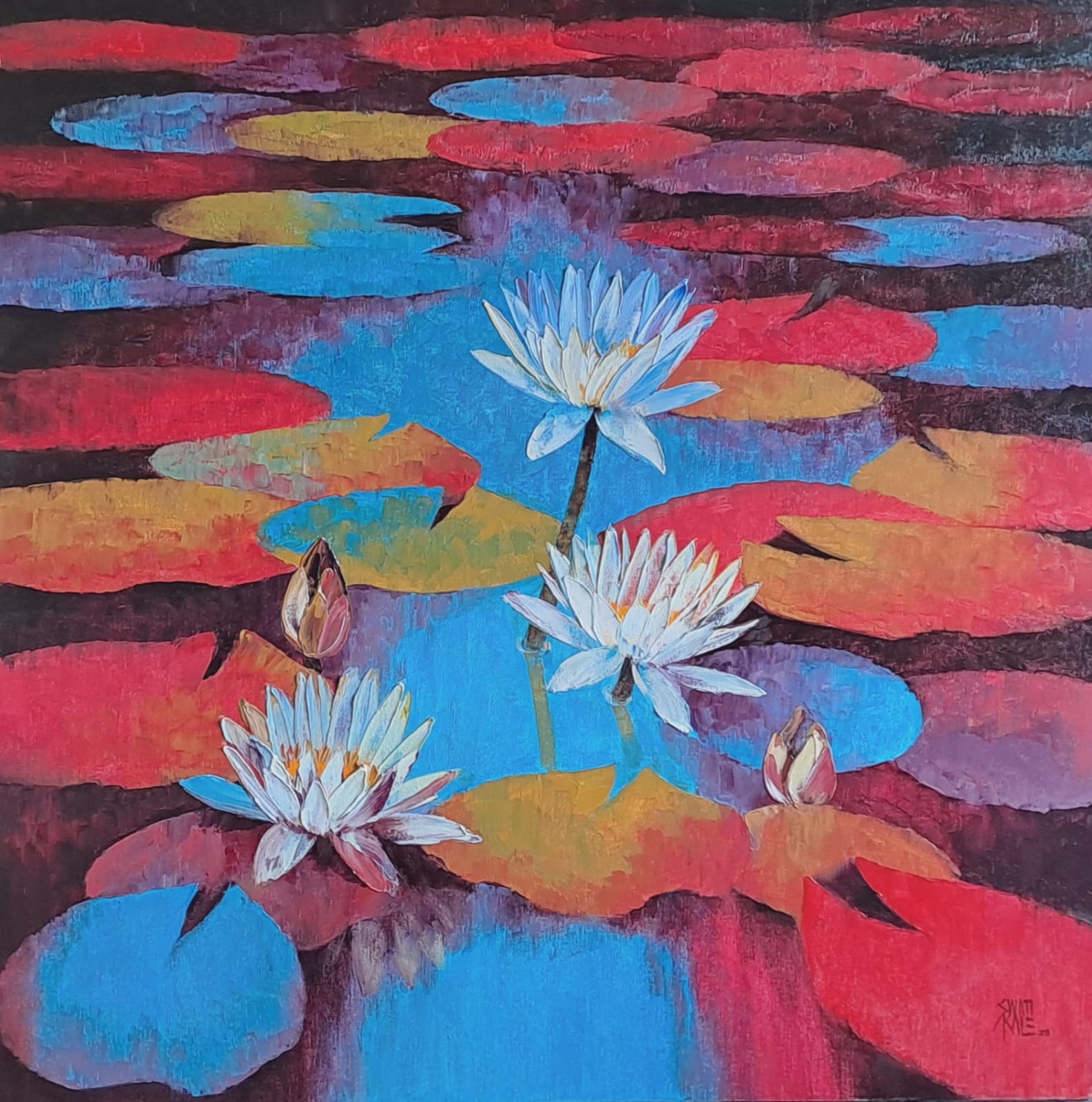 Pond of Serenity - II by Swati Kale 