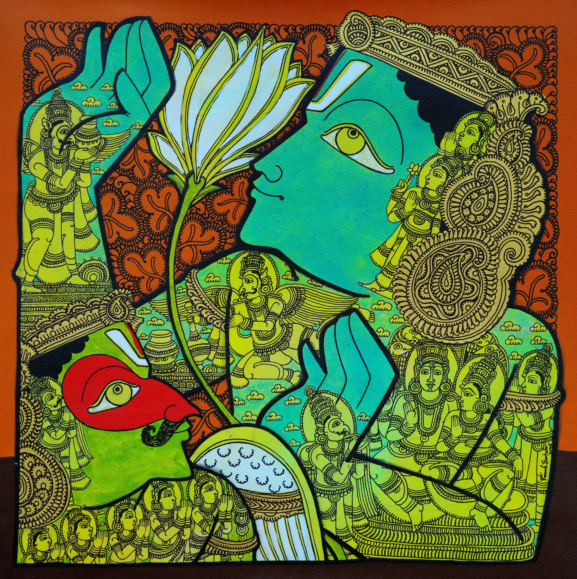 Vishnu Garuda  by Ramesh Gorjala