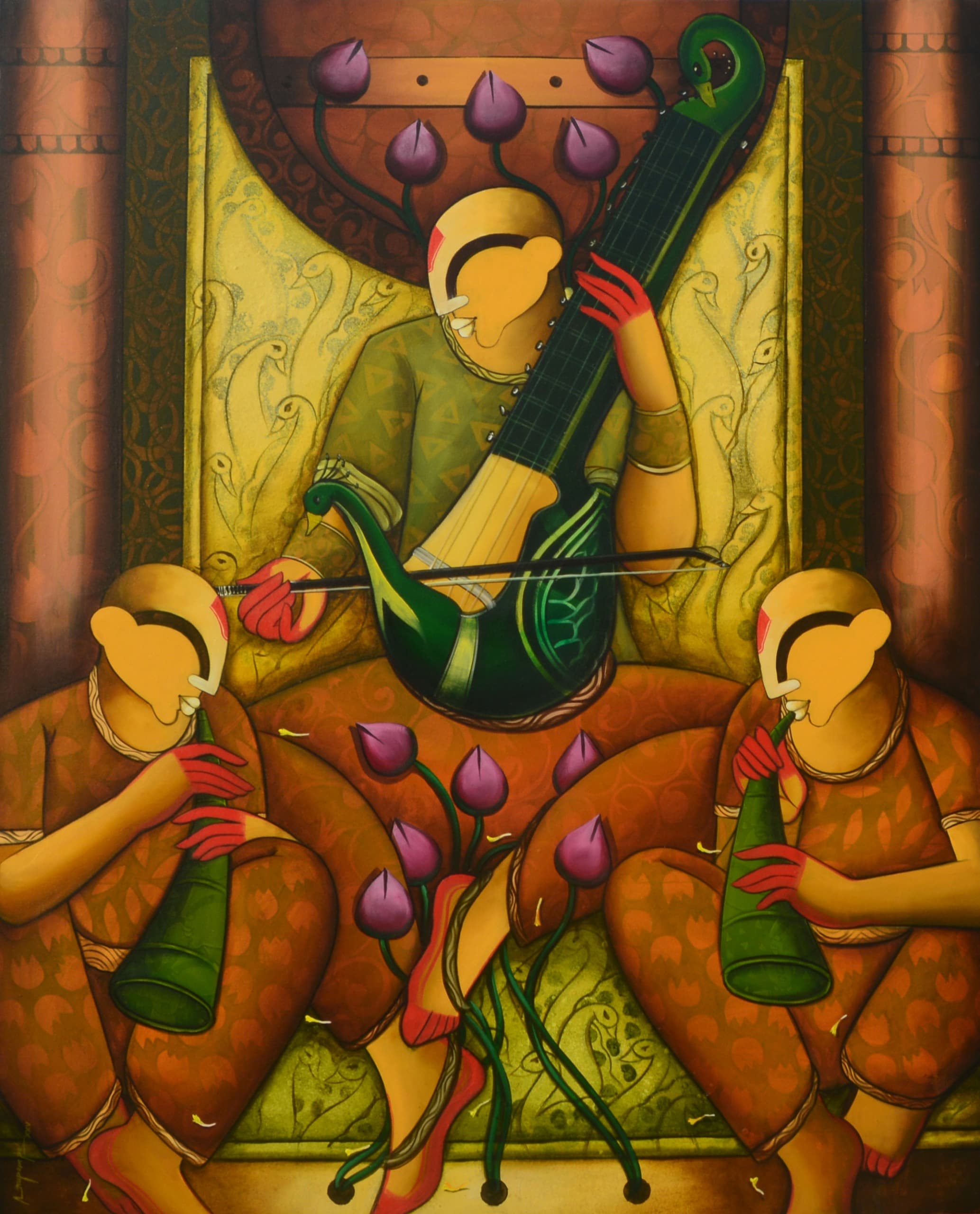 Silent Raga by Anupam  Pal