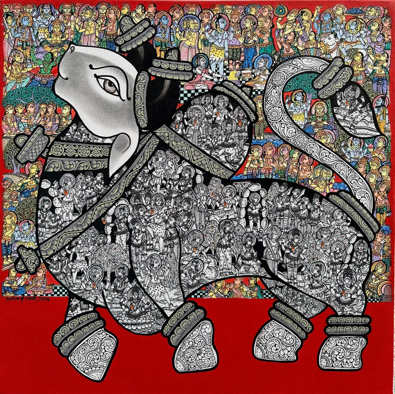 Nandi Bull - IV by Vivek  Kumavat